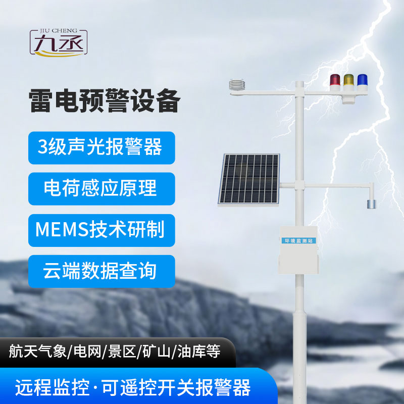 科技防雷電,預警更精準:雷電預警監測系統守護生命財產安全